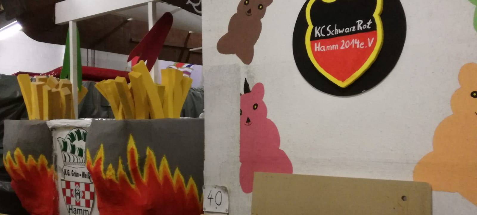 70 Gruppen beim Rosenmontagsumzug