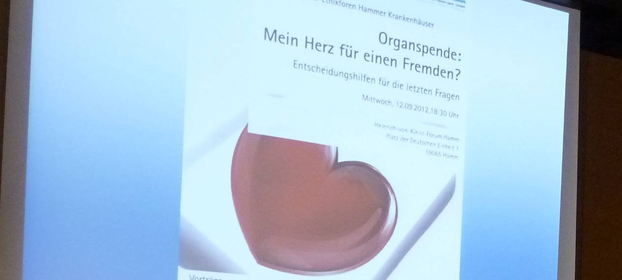 Hammer Hausärzte fragen nach Organspende