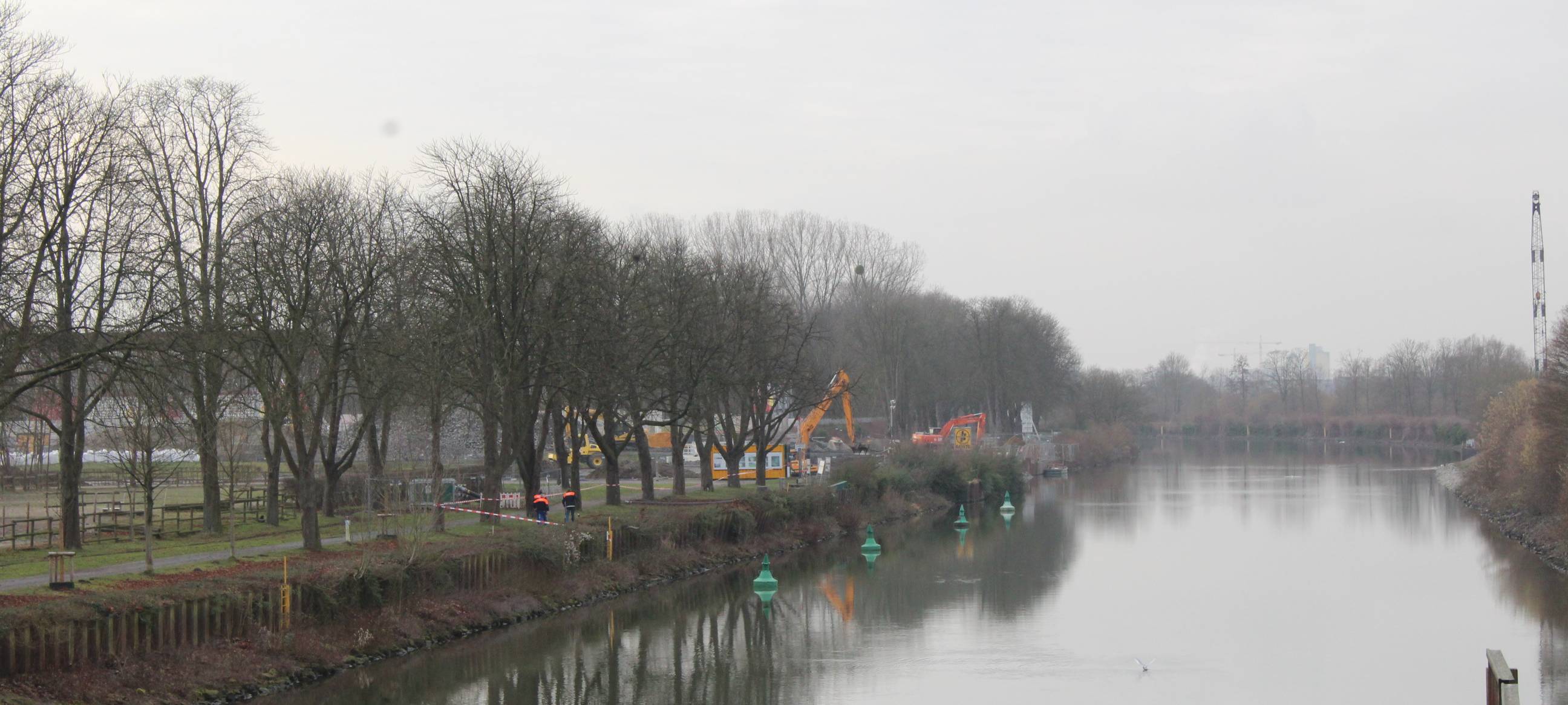 Erdrutsch am Kurpark