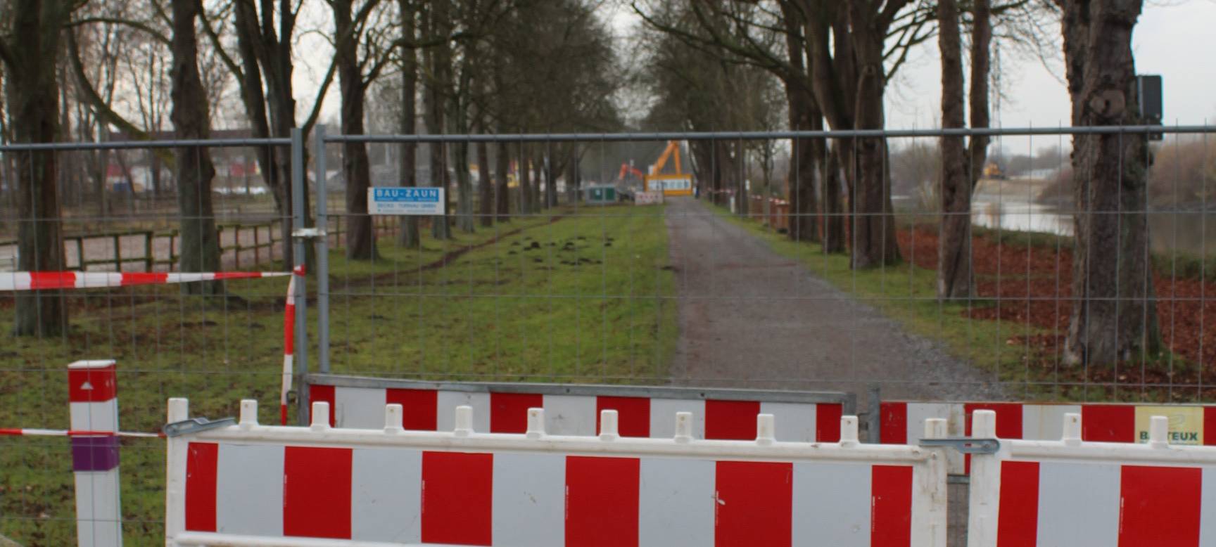 Erdrutsch am Kurpark