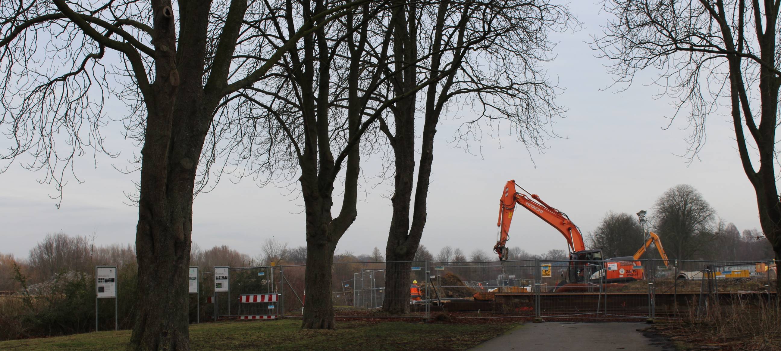 Erdrutsch am Kurpark