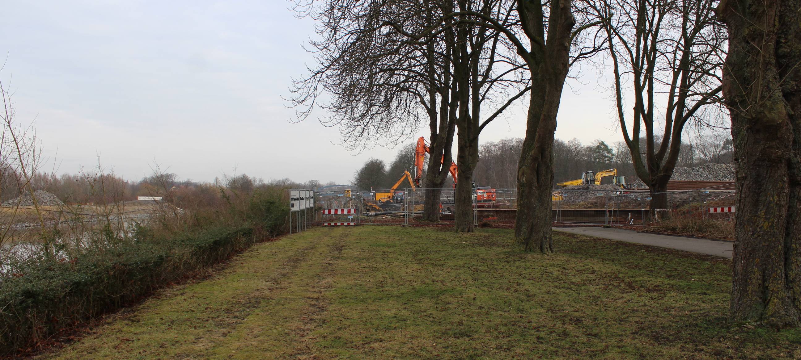 Erdrutsch am Kurpark