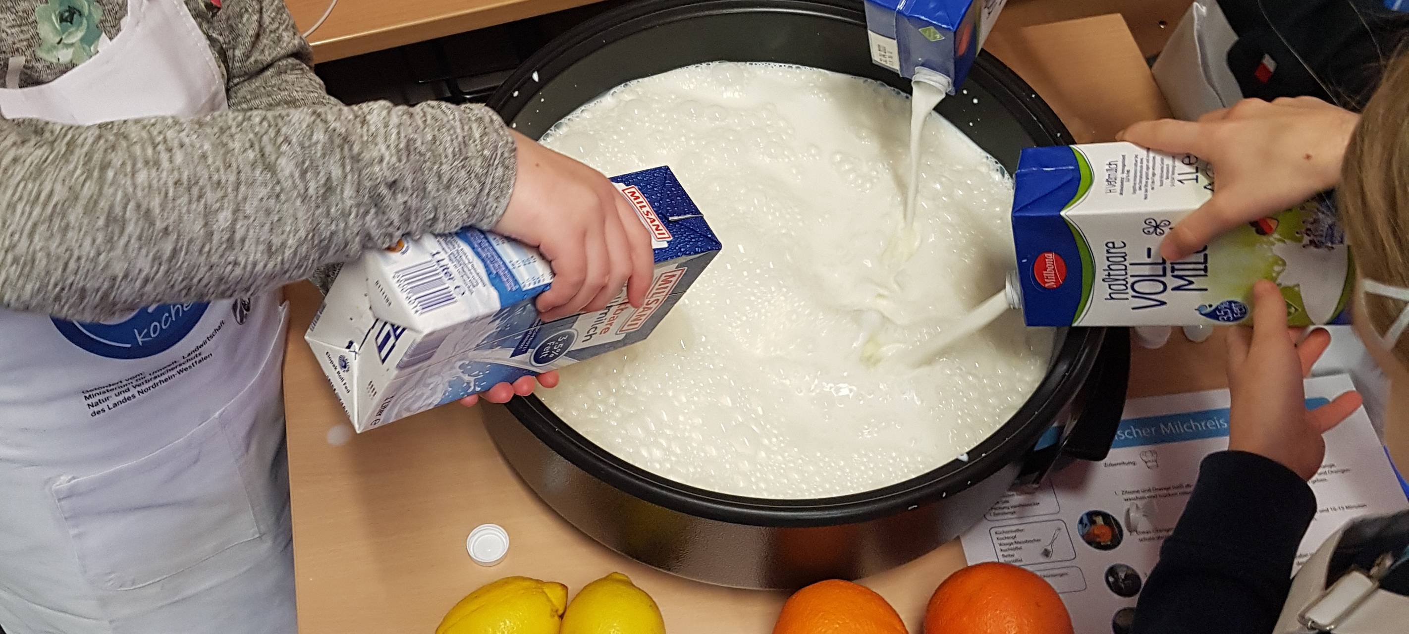 Exotische Gerichte in der Hellwegschule