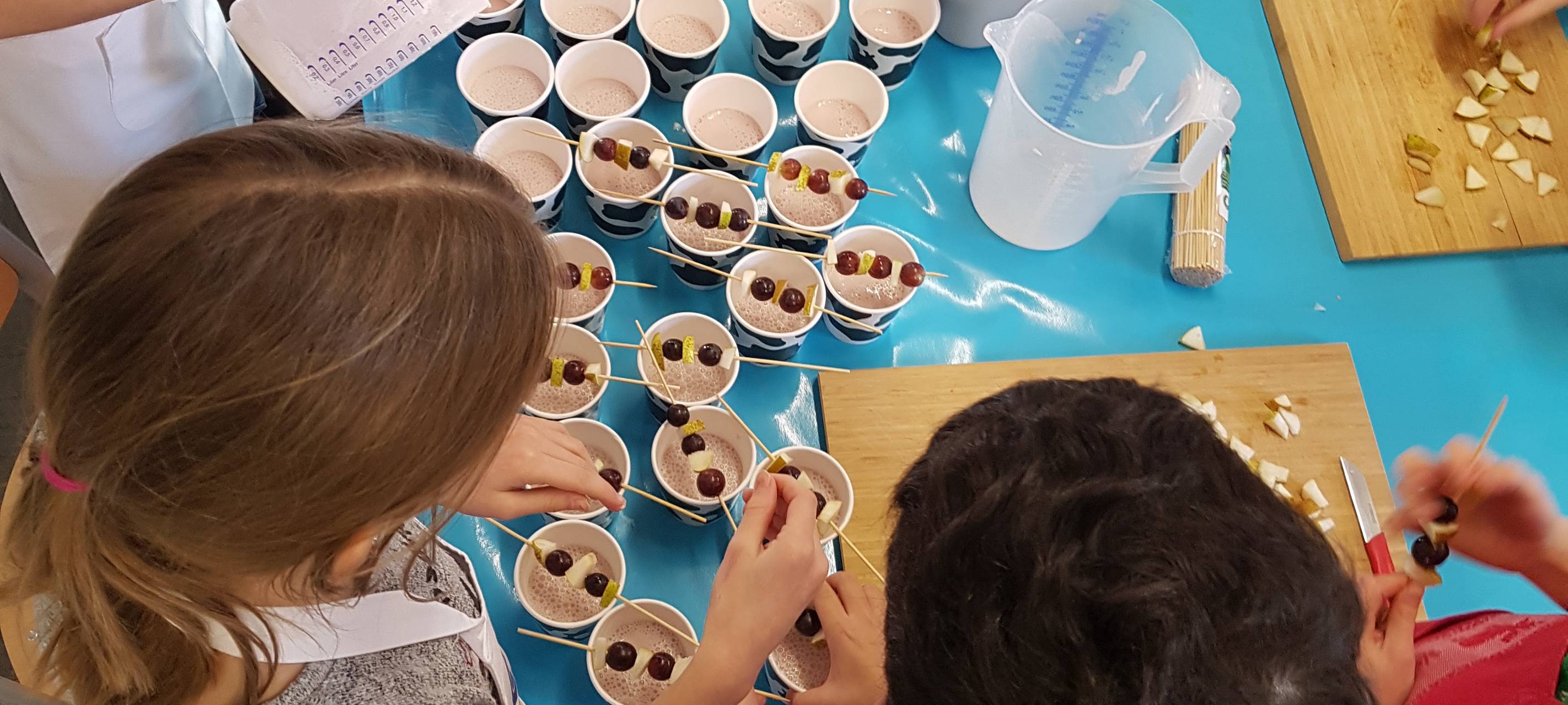 Exotische Gerichte in der Hellwegschule