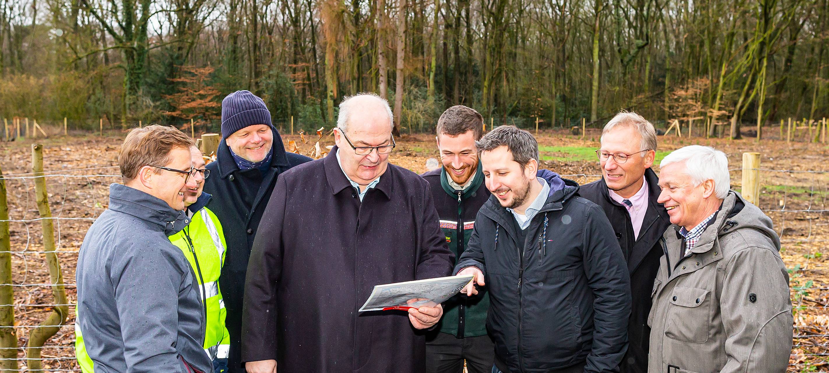 "Klimawald" angepflanzt