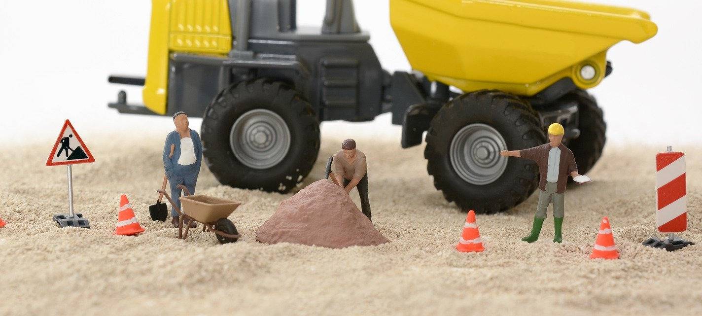 Bauarbeiten auf der Stockumer Straße