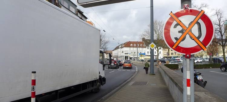 Tempo 30 in der Innenstadt