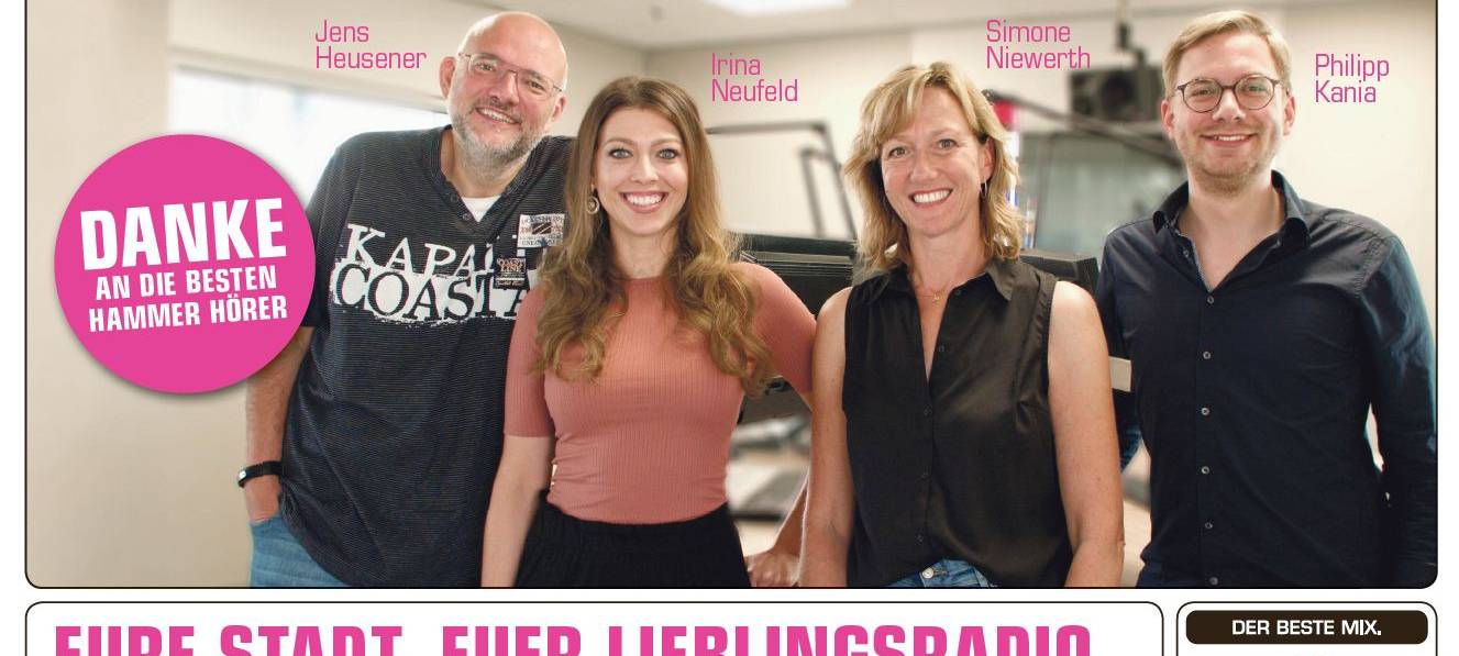 Die Lippewelle ist weiter Euer Lieblingsradio