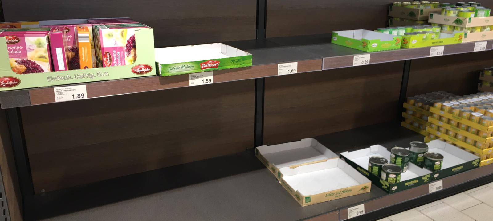 Hamsterkäufe in Hamm