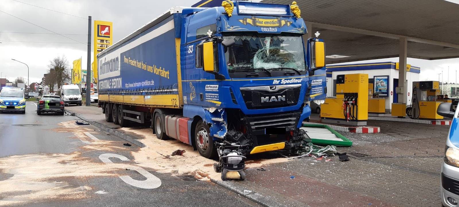 Werler Straße nach Unfall wieder frei