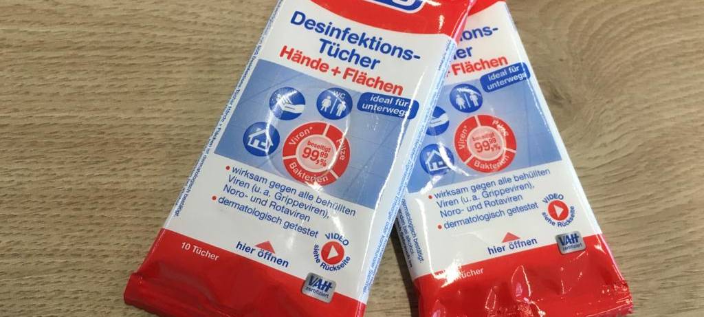 Wenn man auf Desinfektion angewiesen ist