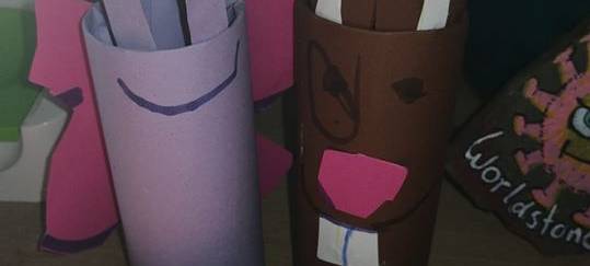 Familien-Challenge: Klopapierkunst