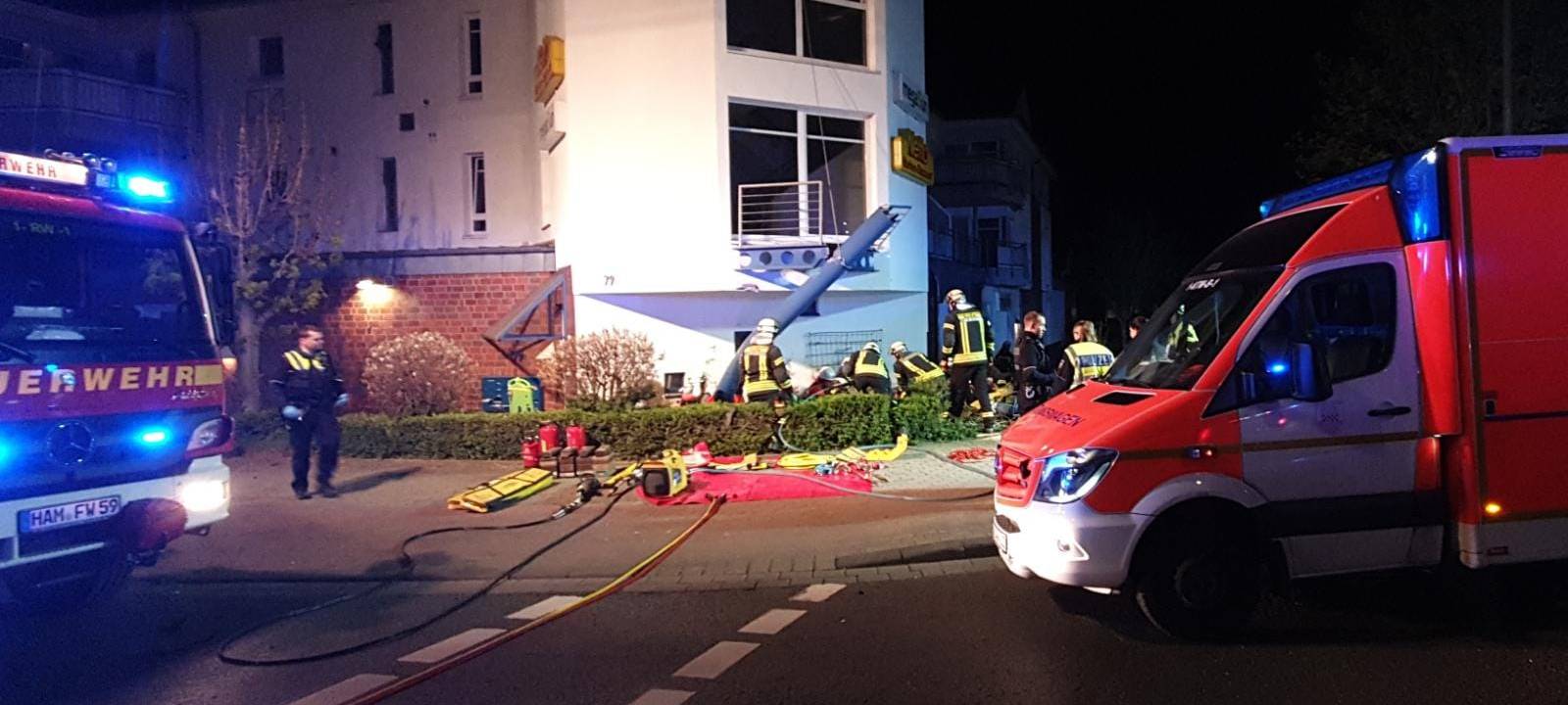 Schwerer Unfall in Heessen
