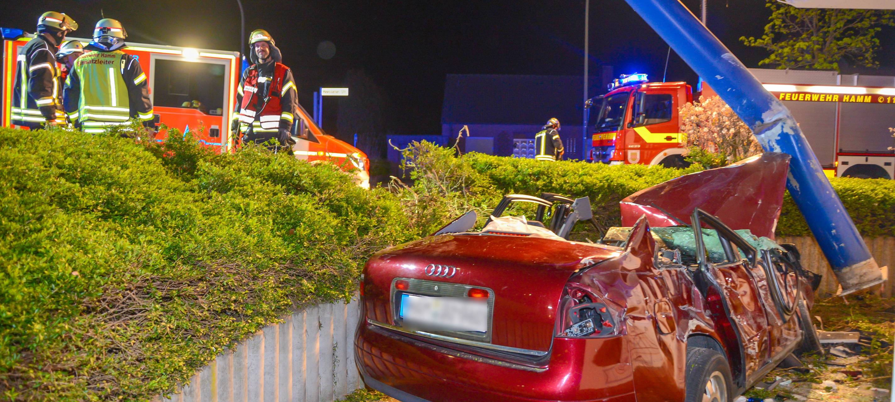 Schwerer Unfall in Heessen