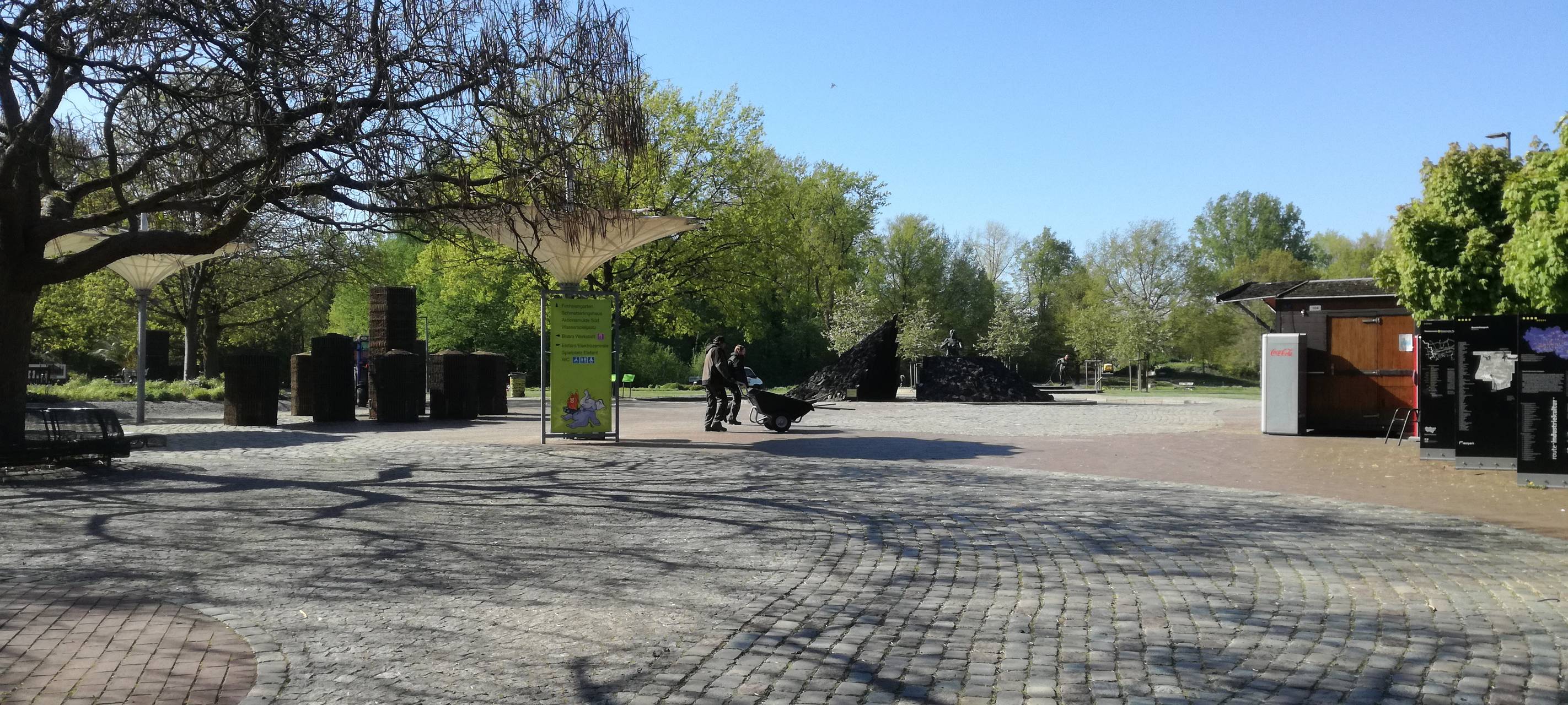 Frühlingsgefühle im Maxipark