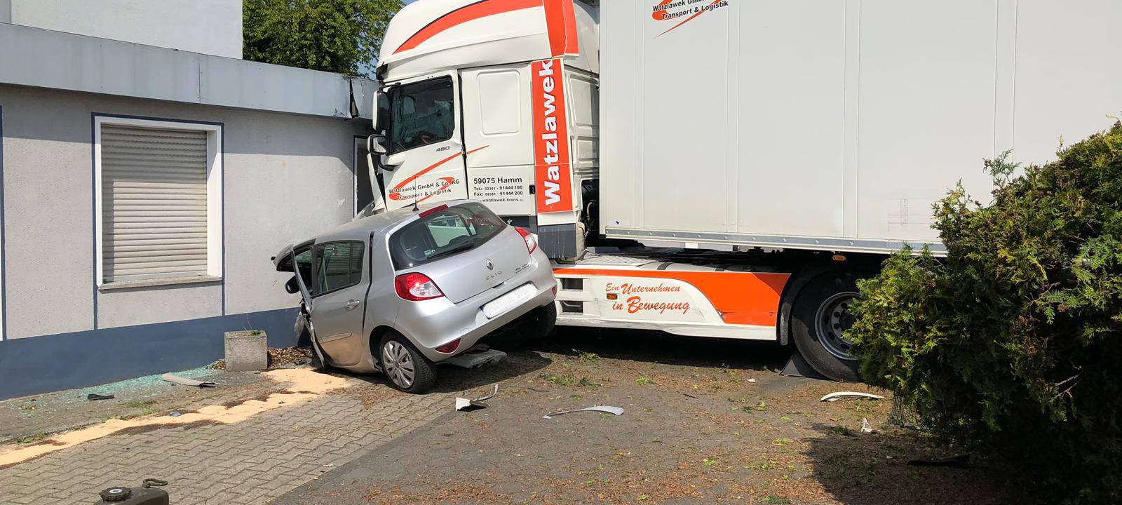 Unfall auf dem Bockumer Weg