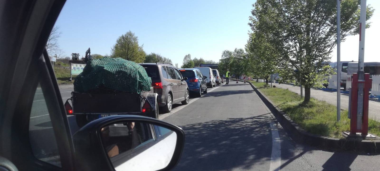 Der erste Tag am Recyclinghof