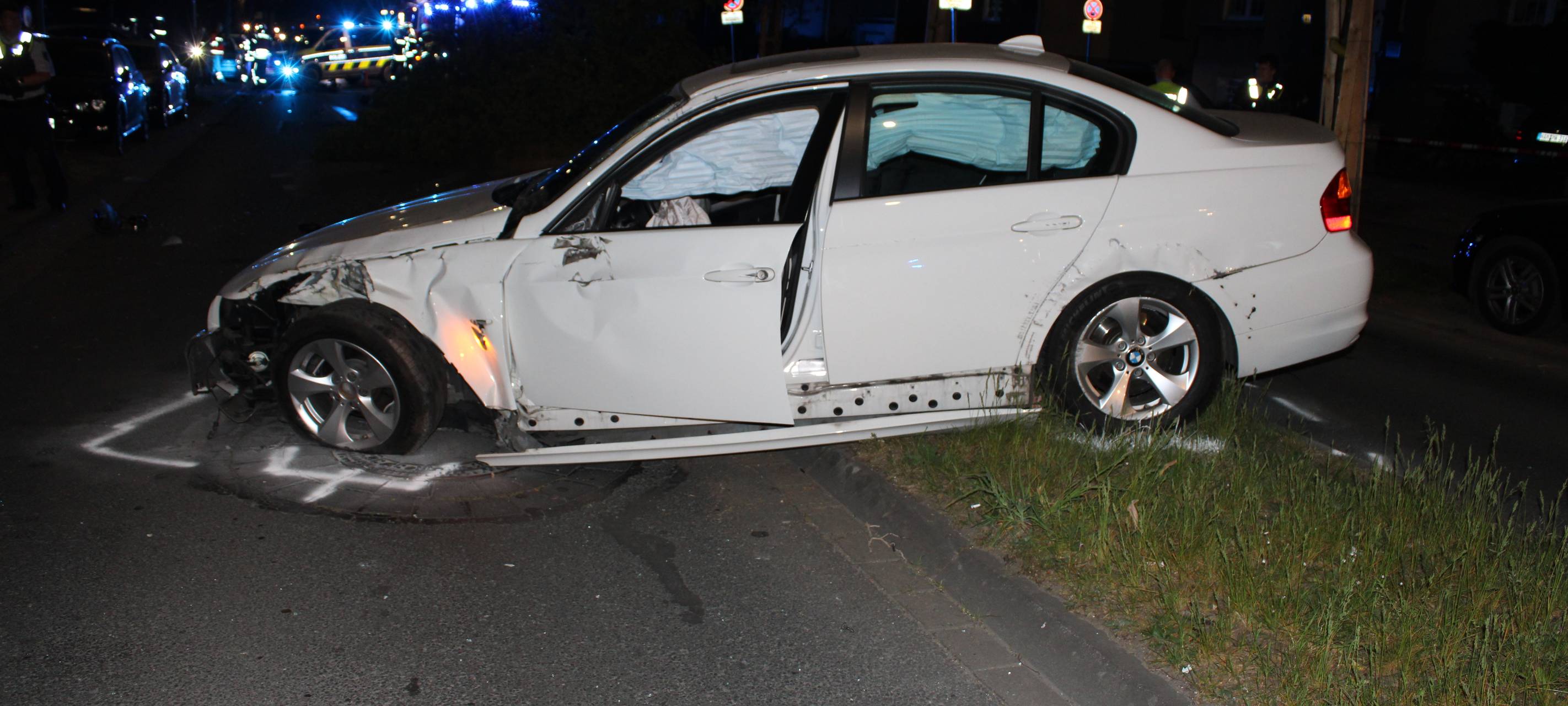 Illegales Autorennen auf der Dortmunder Straße