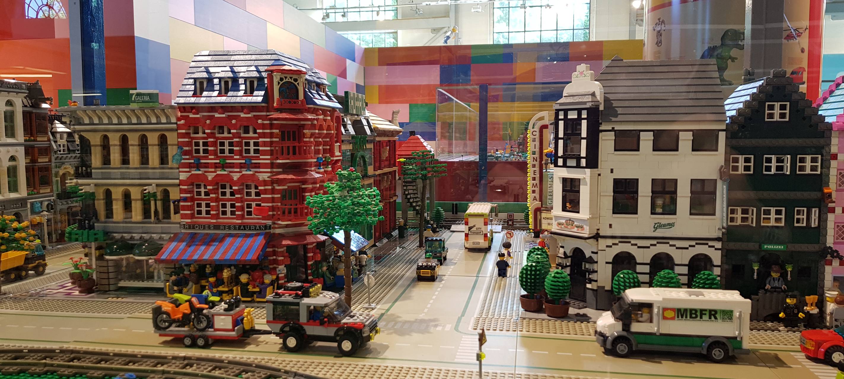 Die Legoausstellung im Maxipark