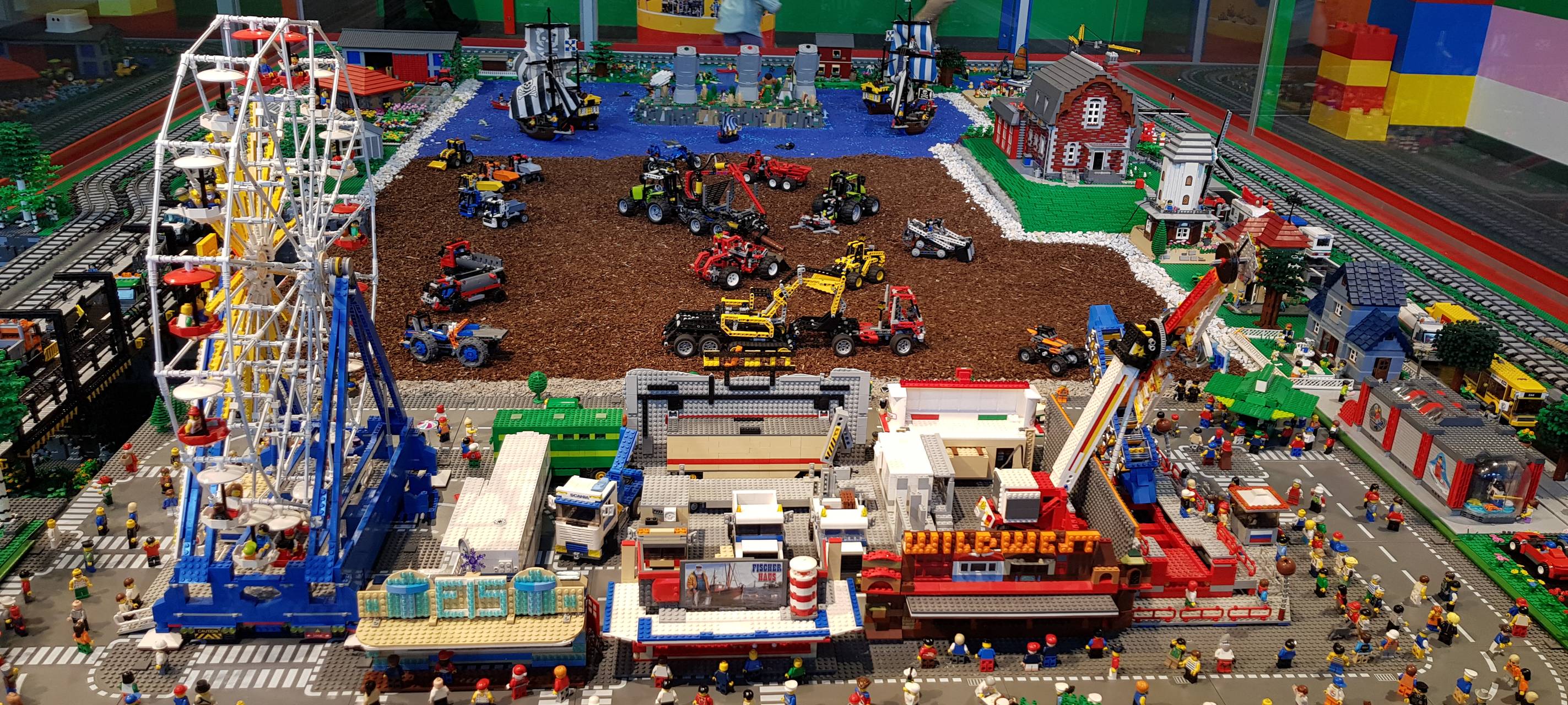Die Legoausstellung im Maxipark