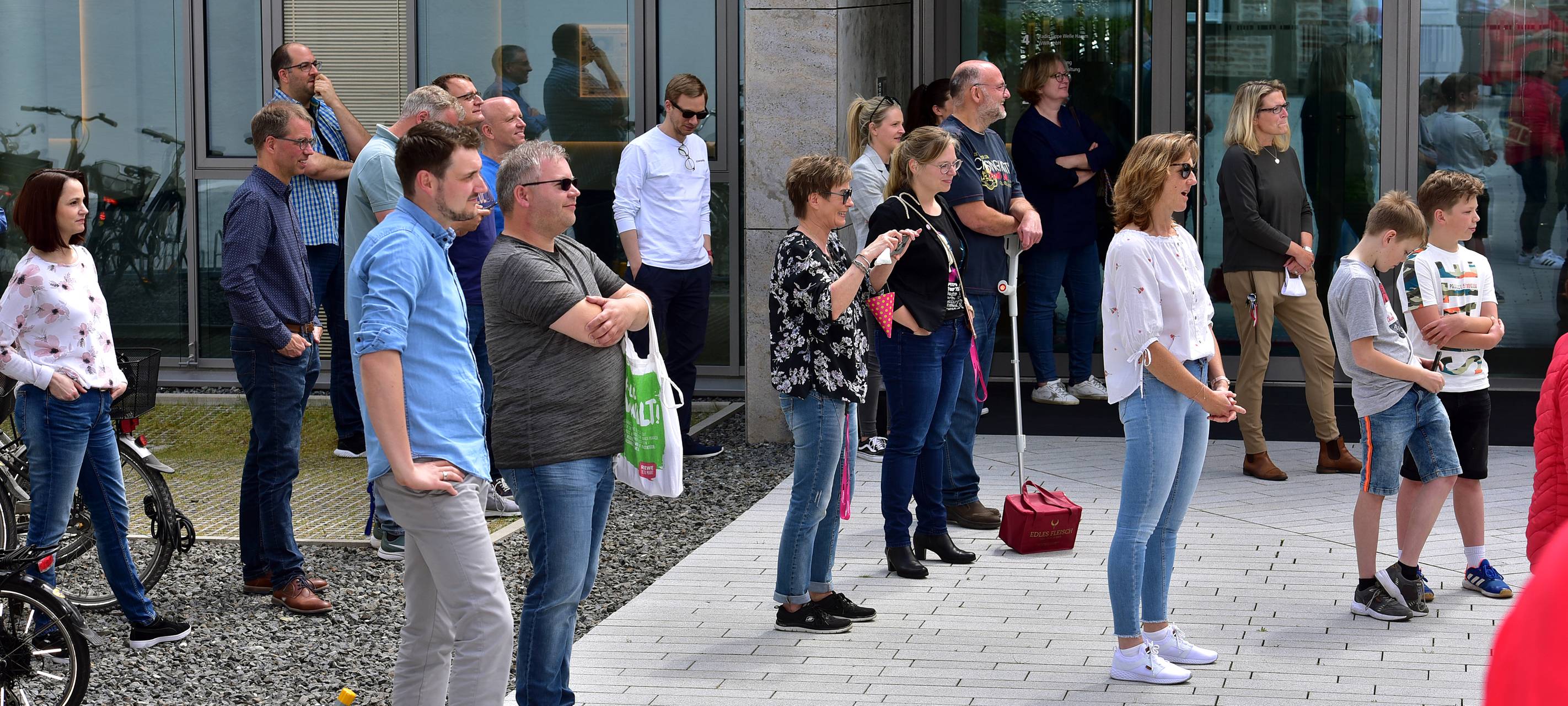 Kapelle Petra spielten am Medienaus