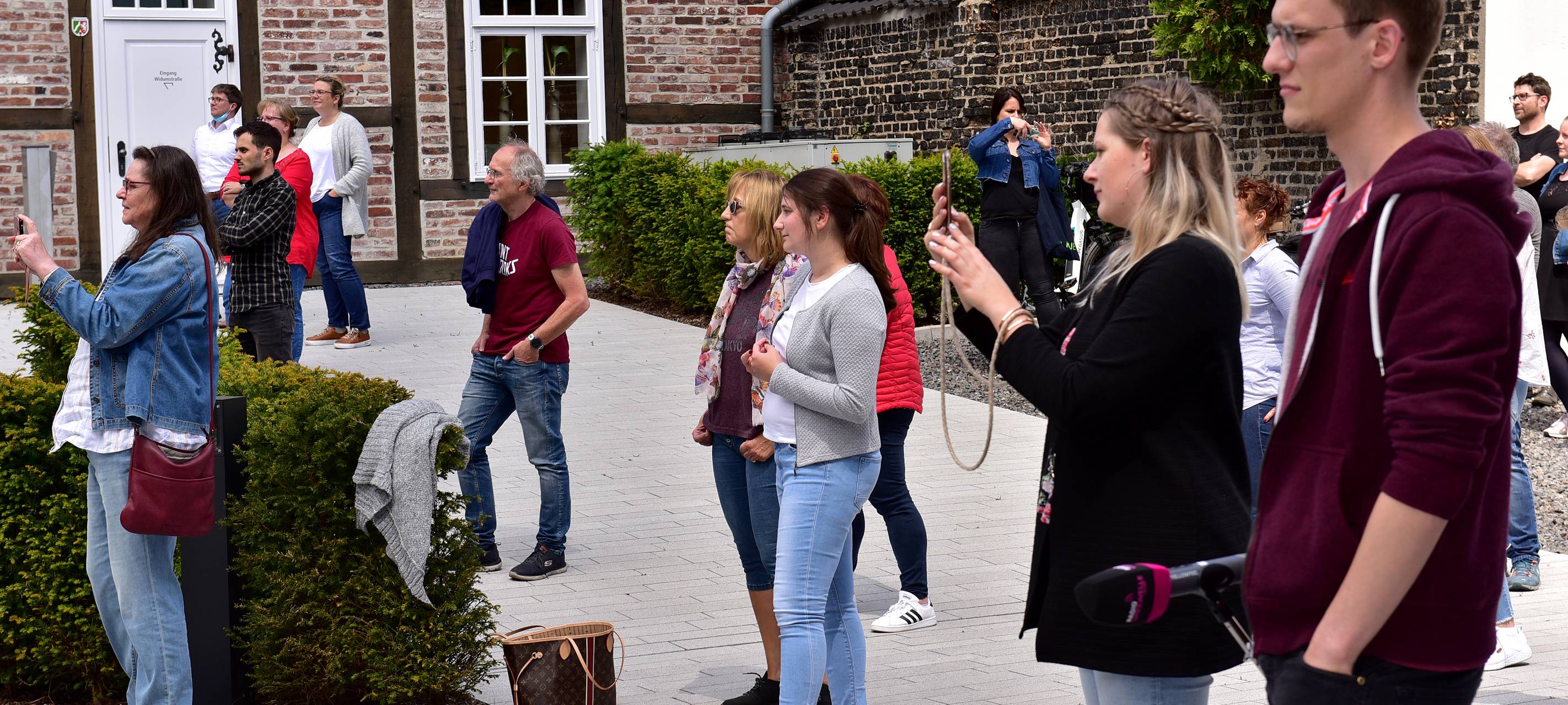 Kapelle Petra spielten am Medienaus