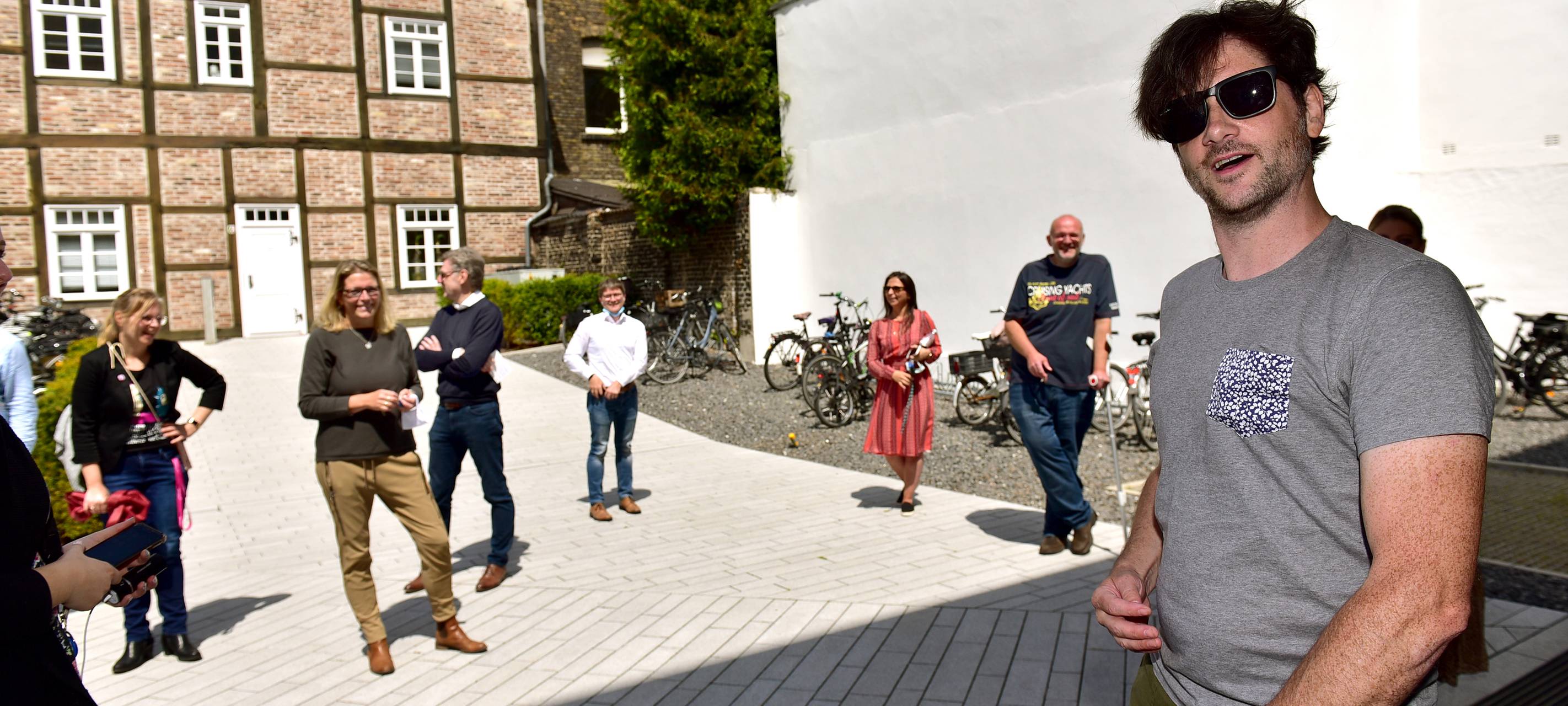 Kapelle Petra spielten am Medienaus