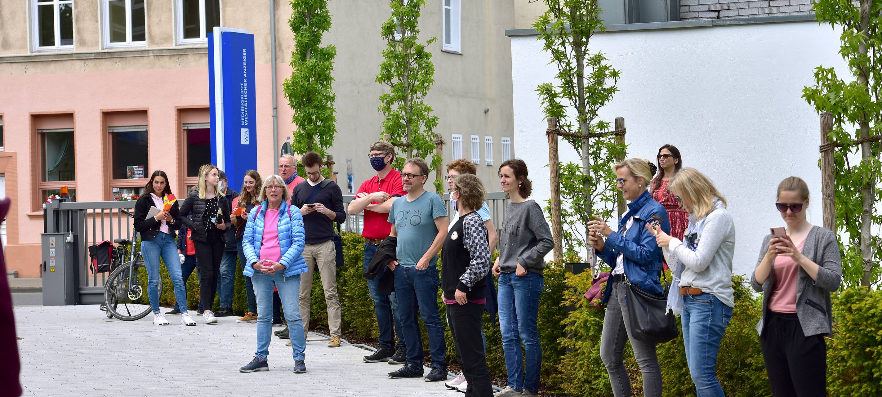 Kapelle Petra spielten am Medienaus