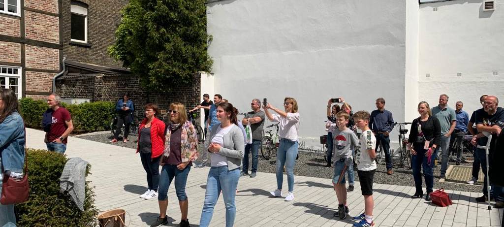 Kapelle Petra spielten am Medienaus