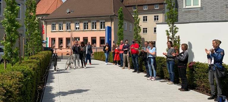 Kapelle Petra spielten am Medienaus