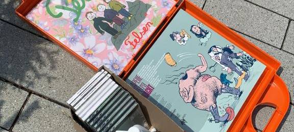 Kapelle Petra spielten am Medienaus