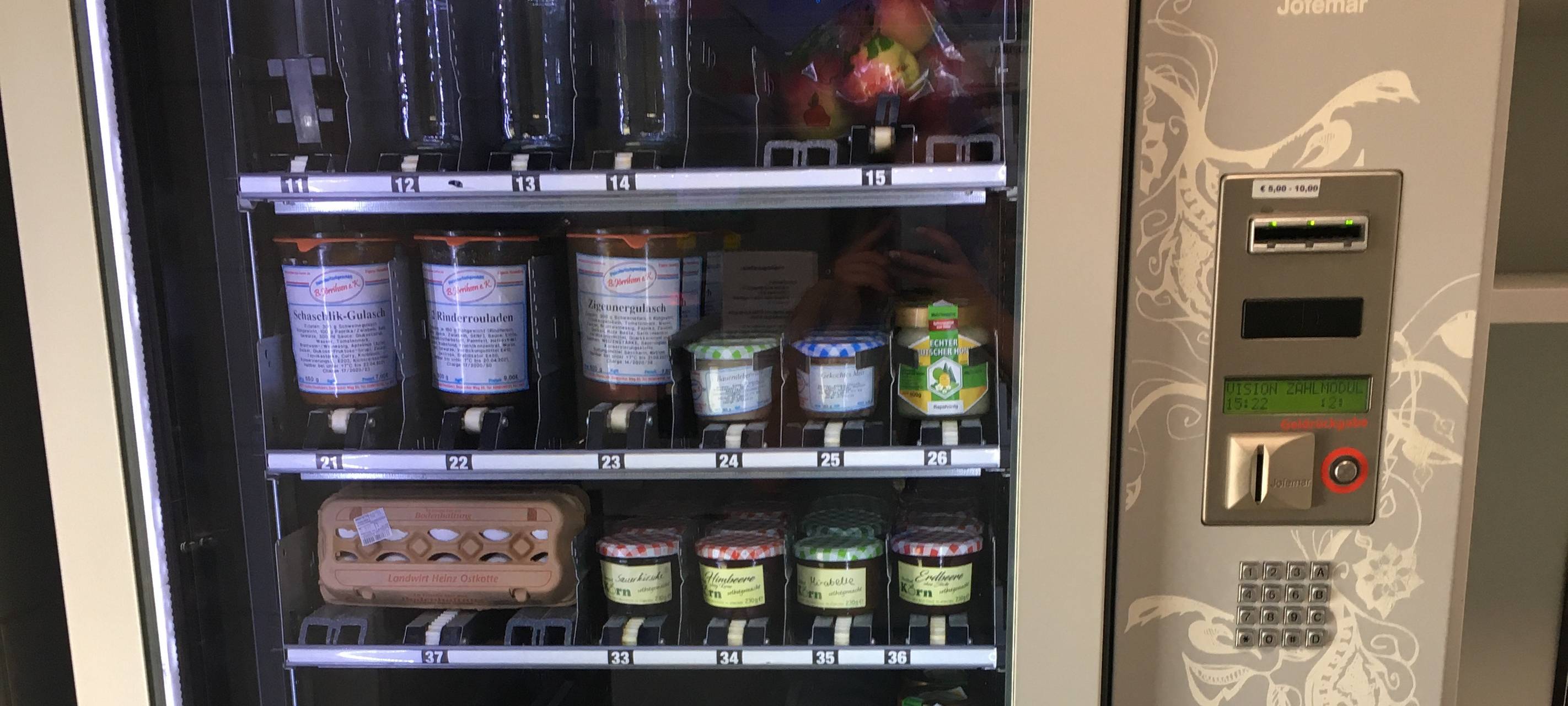 Einkaufen auf dem Bauernhof