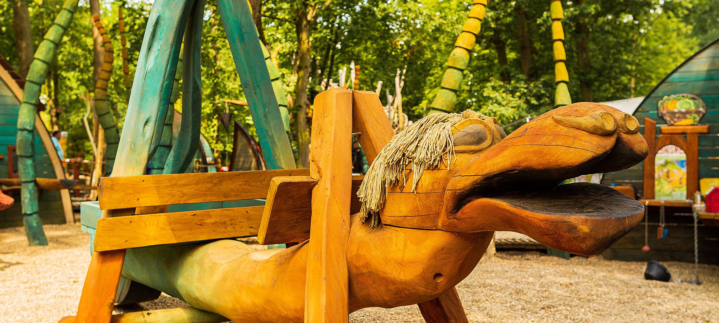 Neuer Spielplatzbereich im Tierpark