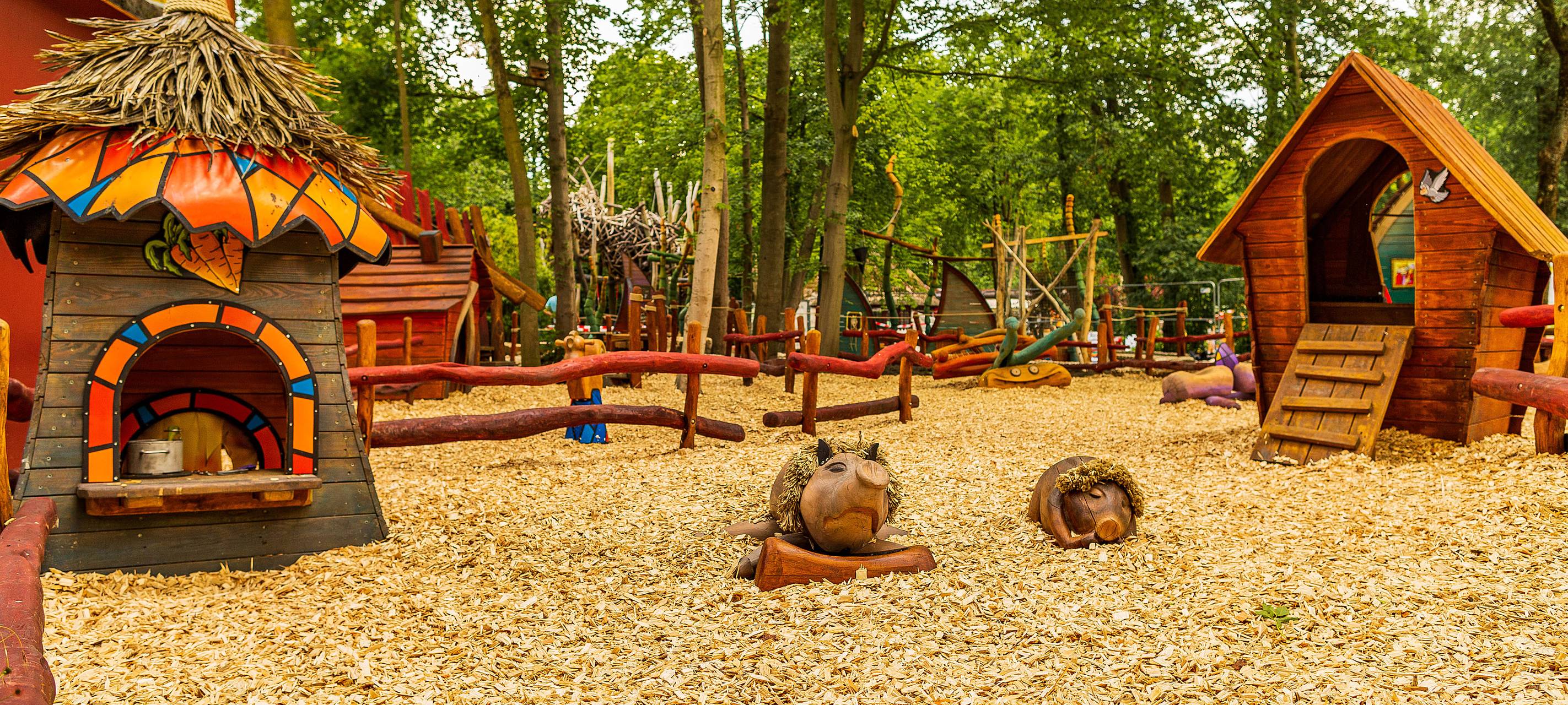 Neuer Spielplatzbereich im Tierpark