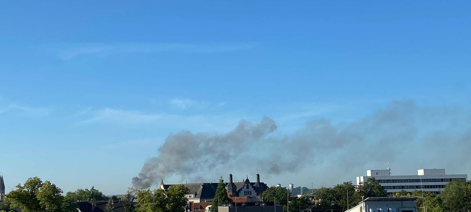 Brand auf der Arndtstraße
