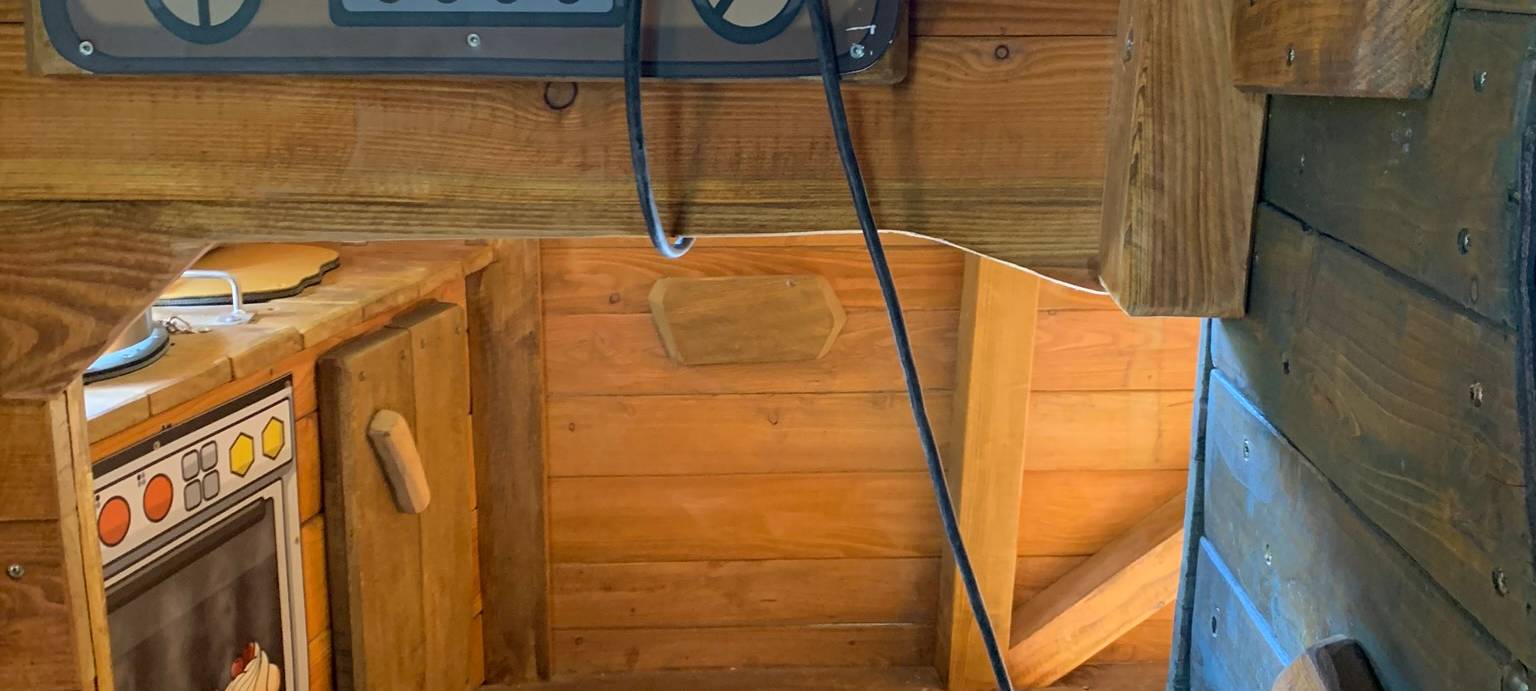 Neuer Kletterturm im Tierpark