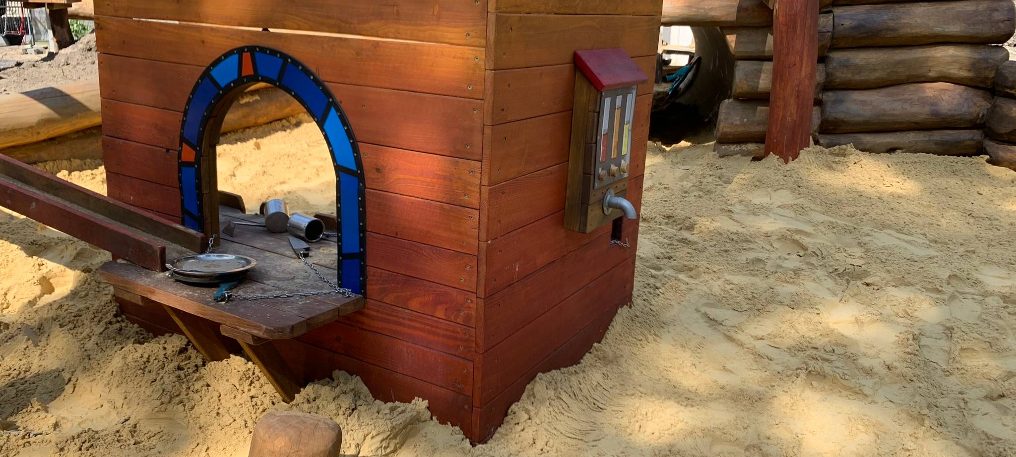 Neuer Kletterturm im Tierpark