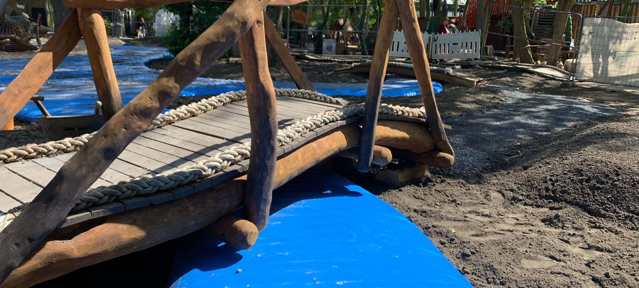 Neuer Kletterturm im Tierpark