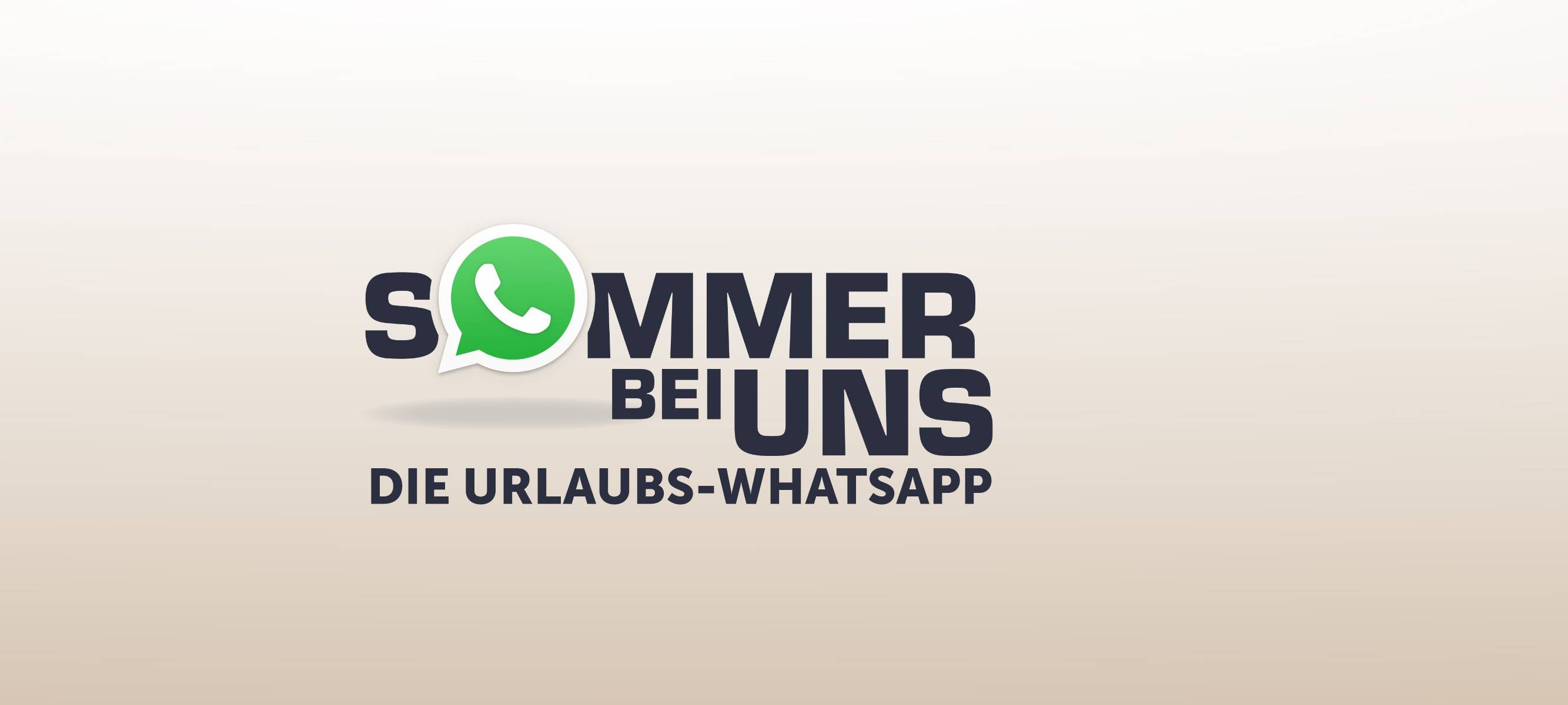 Sommer bei uns - die Urlaubs-WhatsApp - "Der See"