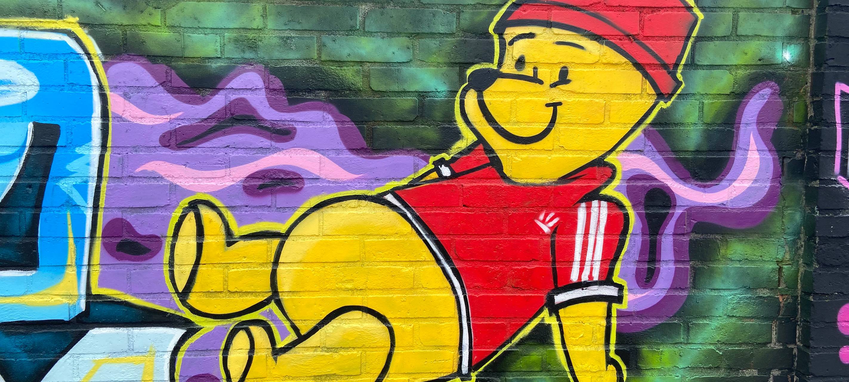 Hamms erste legale Graffiti-Wand