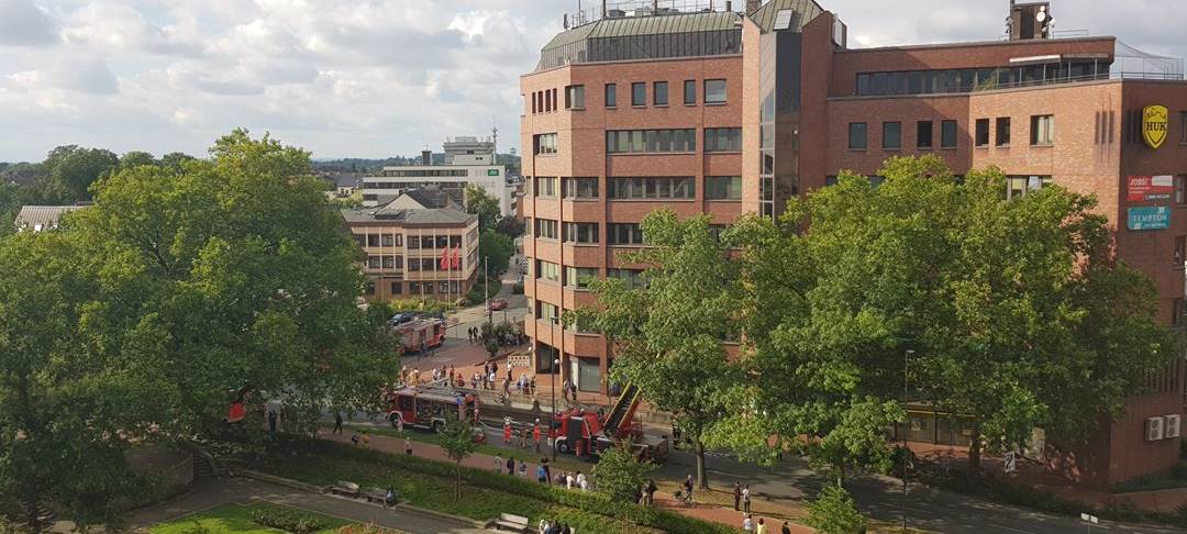 Elektrobrand im Südring-Center