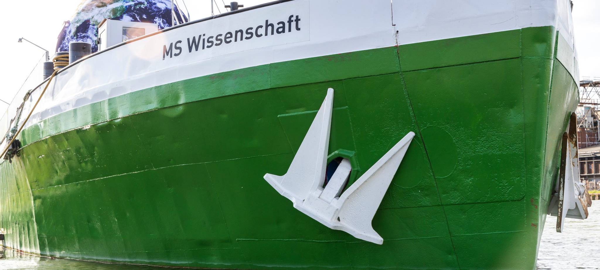 Ausstellungsschiff MS Wissenschaft in Hamm
