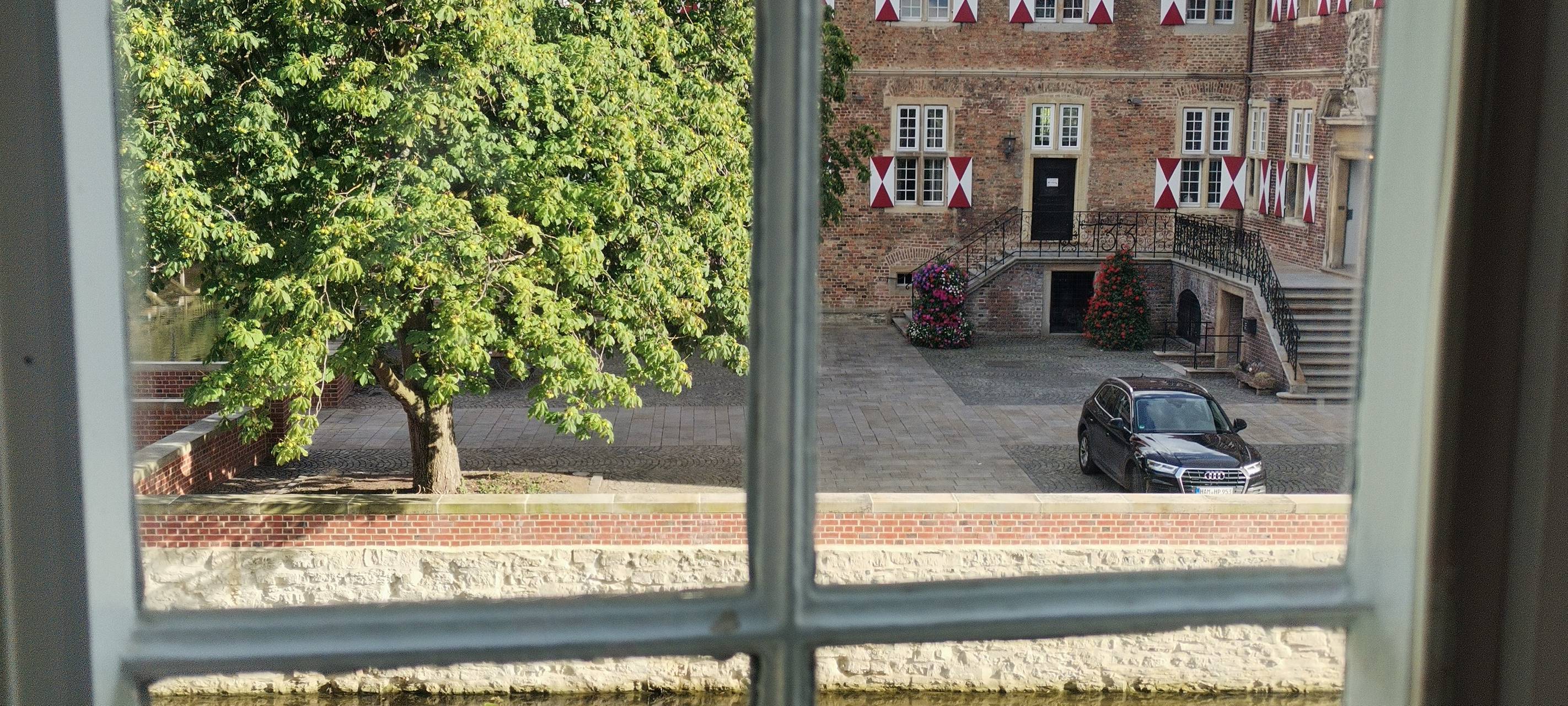 "Paddeln, Poofen, Picken" am Schloss Oberwerries