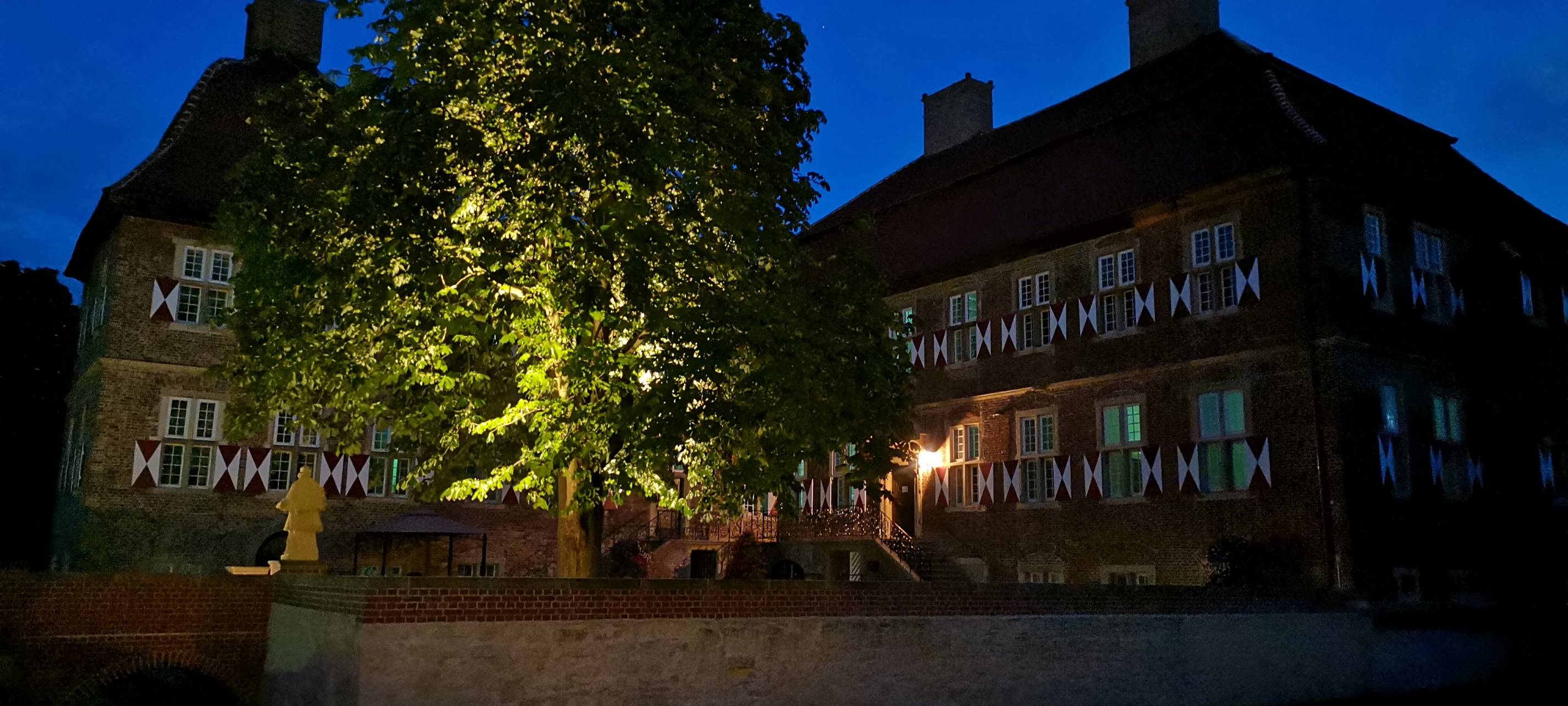 "Paddeln, Poofen, Picken" am Schloss Oberwerries