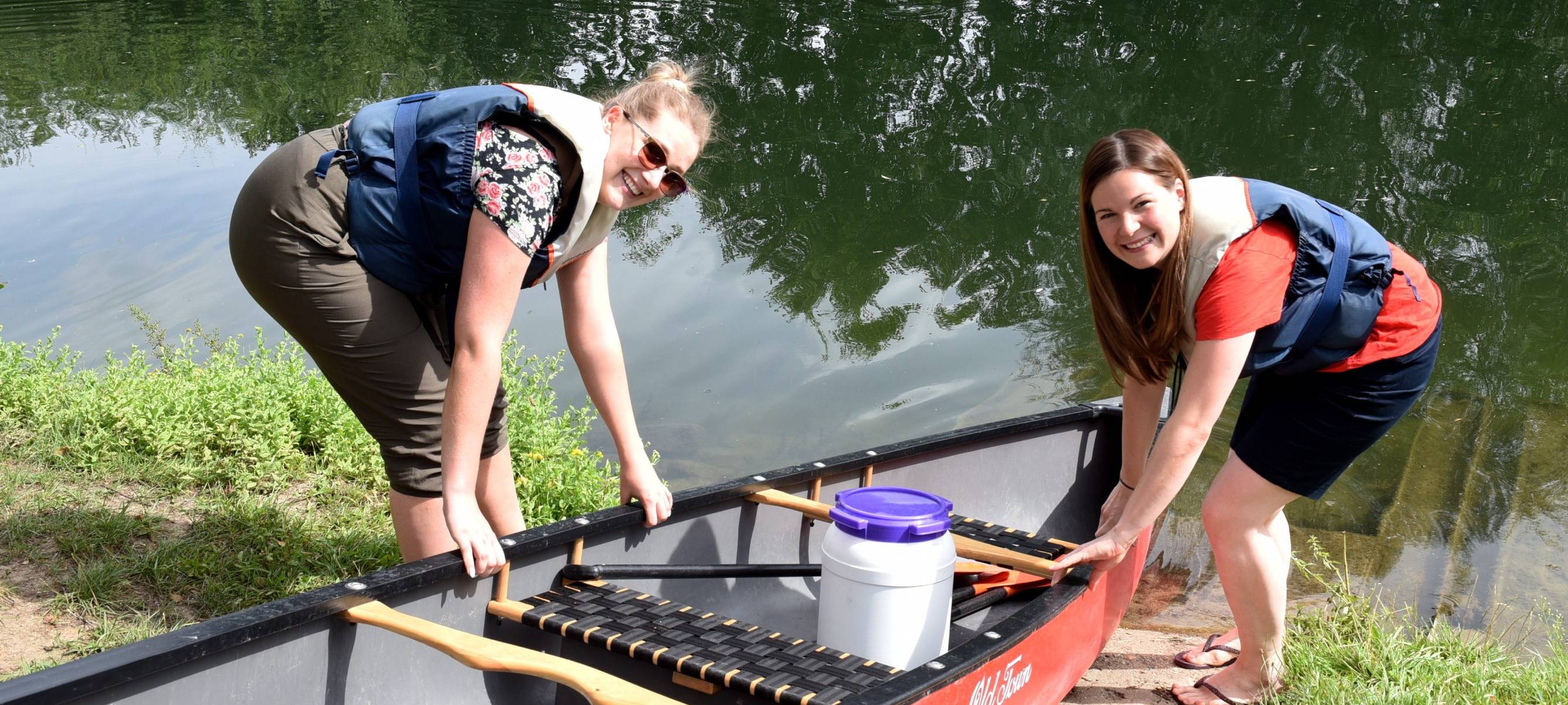 "Paddeln, Poofen, Picken" am Schloss Oberwerries