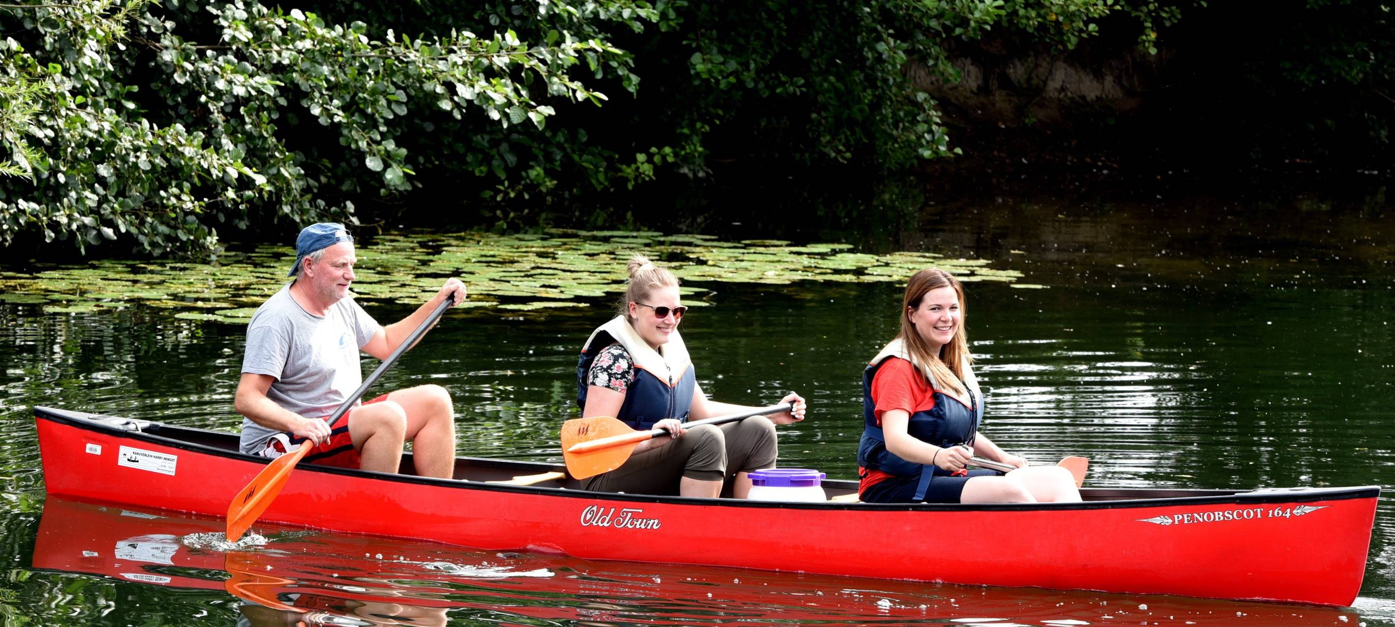 "Paddeln, Poofen, Picken" am Schloss Oberwerries