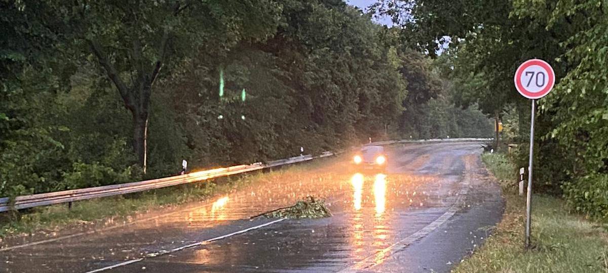 70 Unwettereinsätze