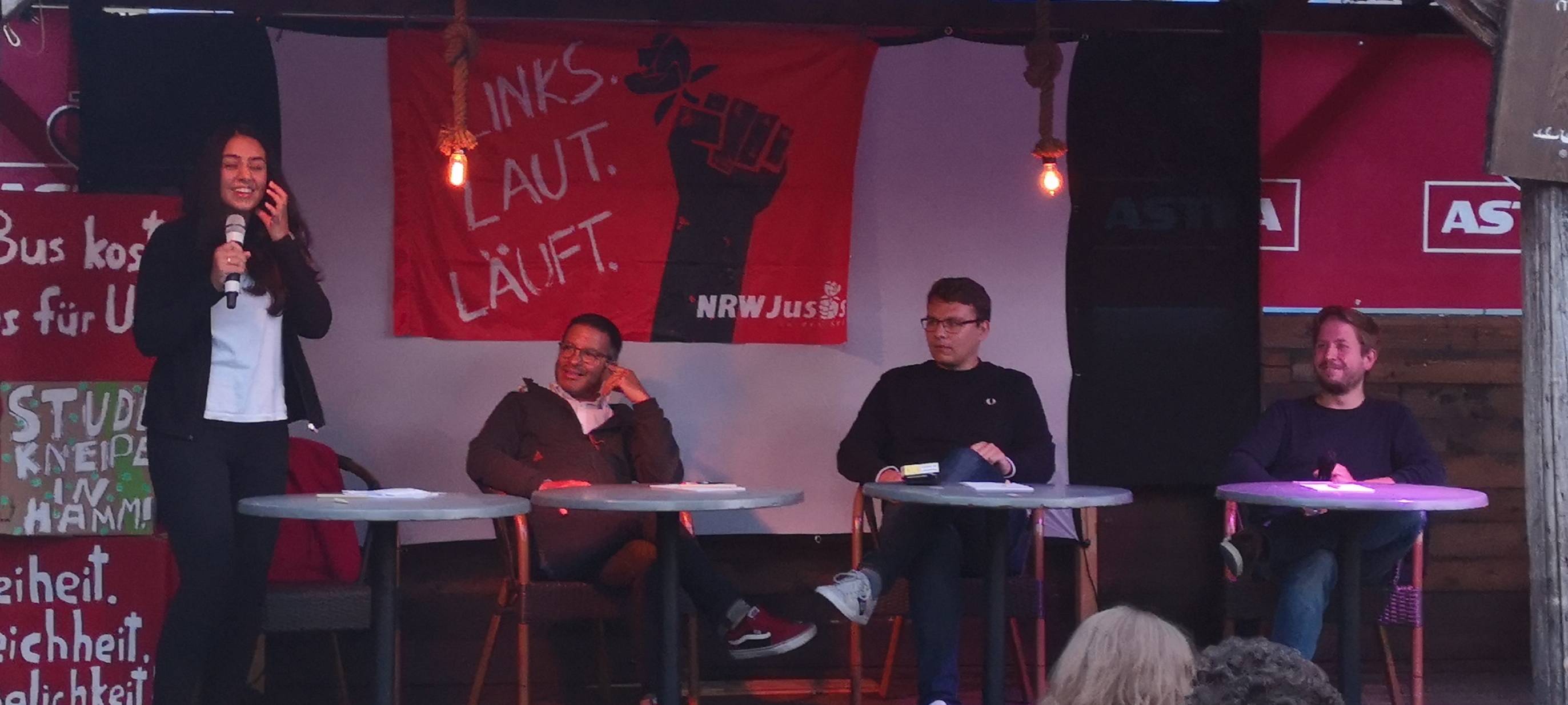 JuSo-Chef Kevin Kühnert besucht Hamm