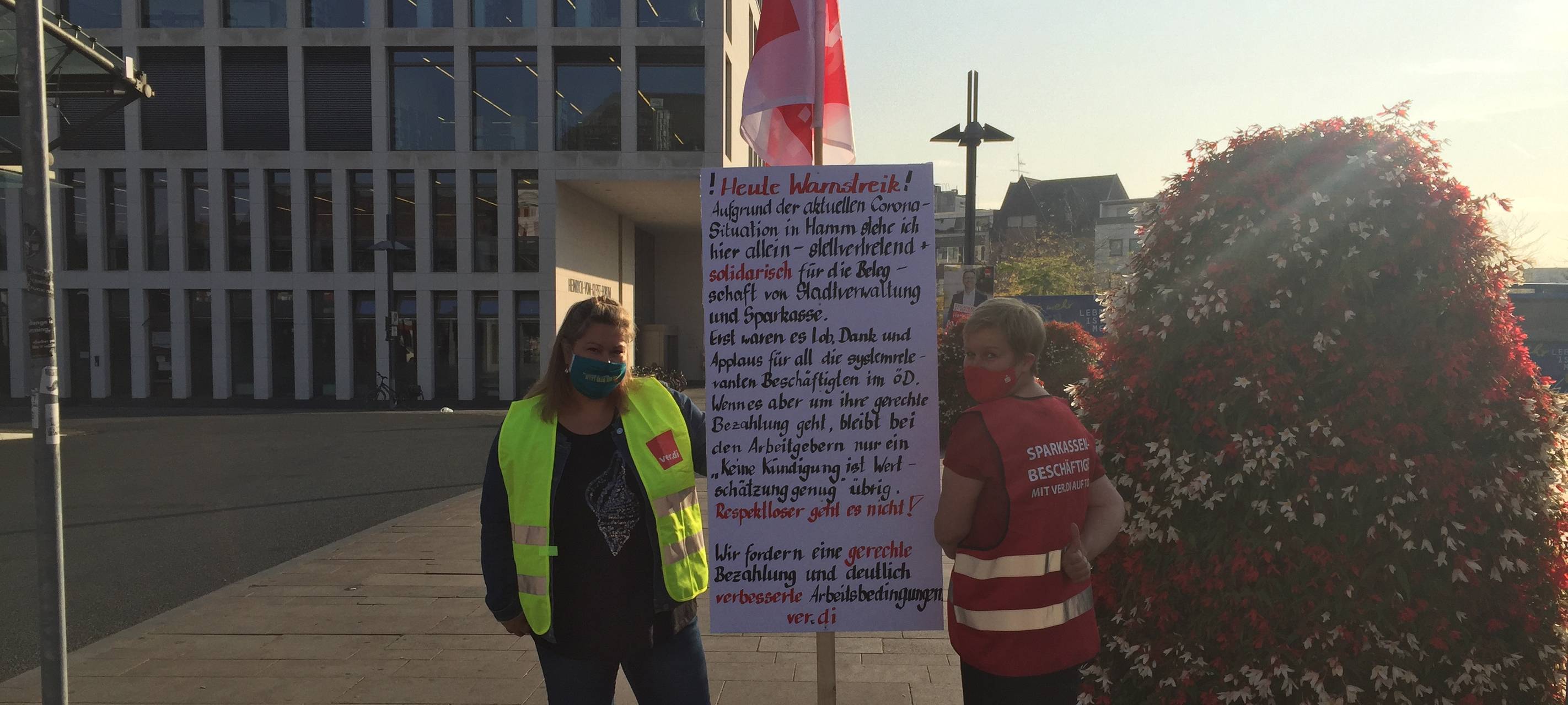 Warnstreik auch in Hamm