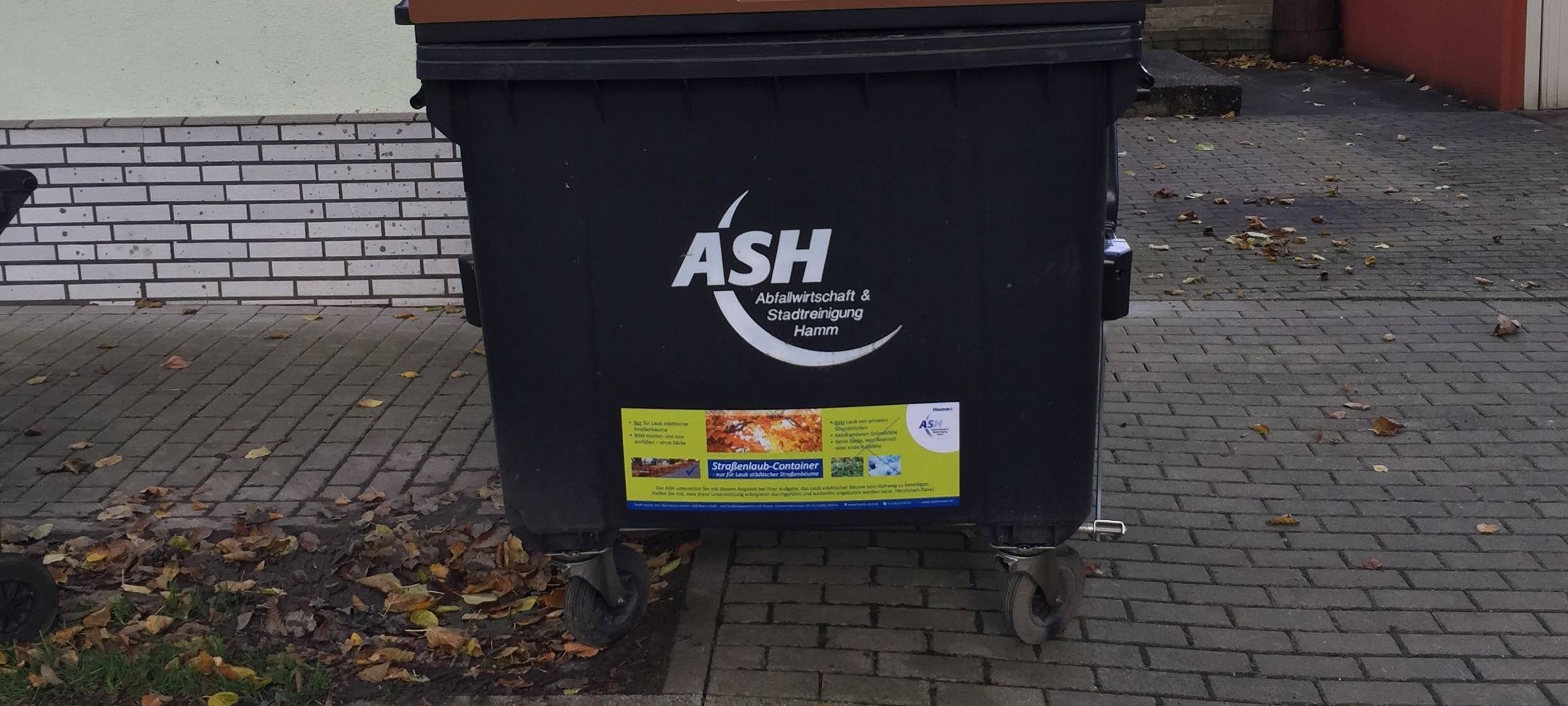 ASH Abfuhrkalender veröffentlicht